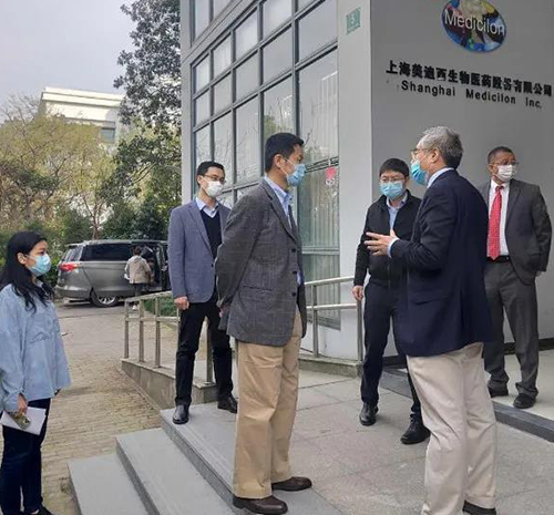 上海市委常委、副市长吴清一行调研BG大游张江园区