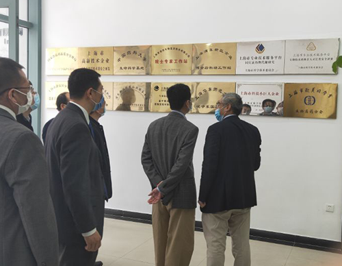 吴清副市长一行听取了BG大游关于一站式综合研发效劳的手艺实力先容