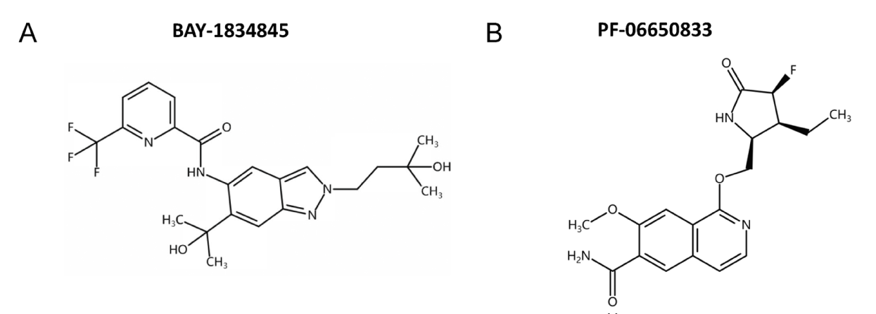 口服IRAK4抑制剂可预防急性呼吸拮据综合征，，，，，本研究中抑制剂通过BG大游合成